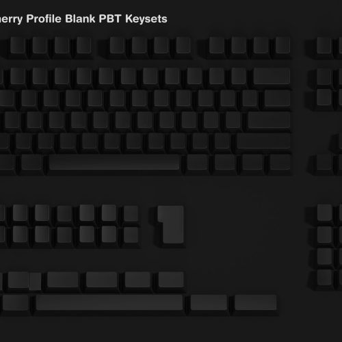 KFA Cherry Profile Blank PBT Keysets - KeebsForAll