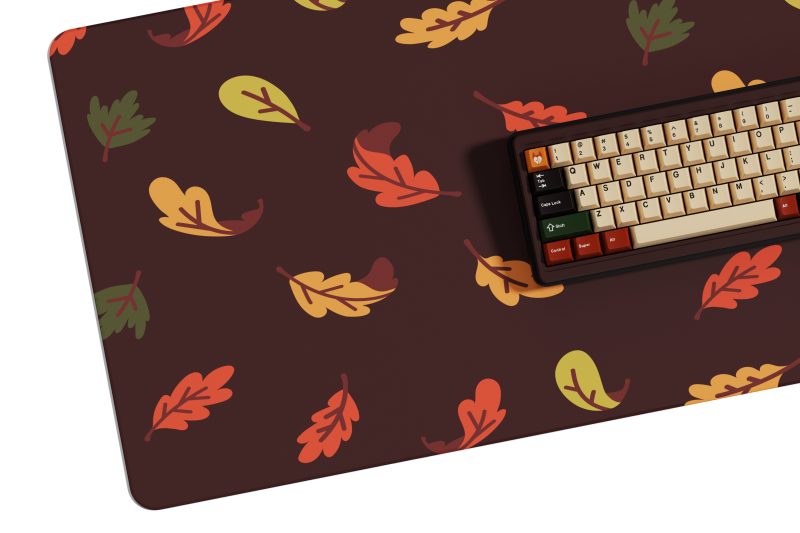 DM AUTUMNLEAVES BROWN KEYBAORD1