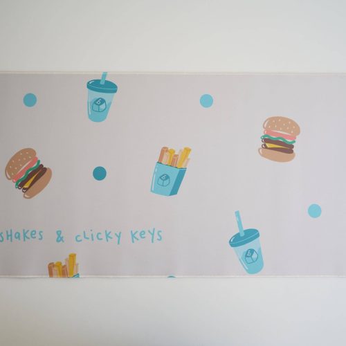 Cold Shakes & Clicky Keys Deskmats - KeebsForAll