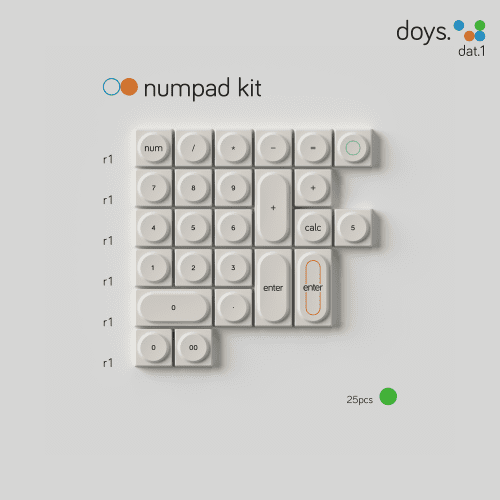 Dat1 kit numpad