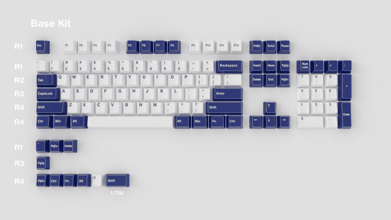 Indigo White