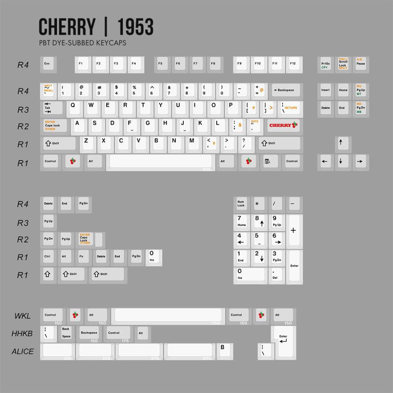 JCKEYCAPS CHERRY