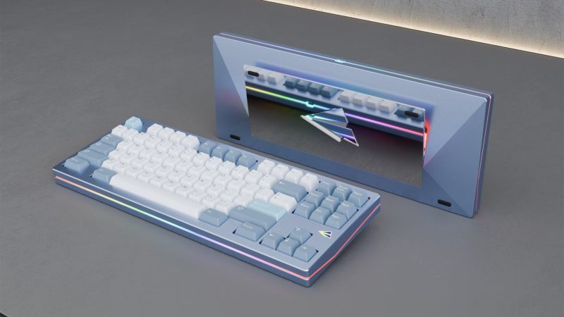 Paper80 Blue WKL PVD Silver