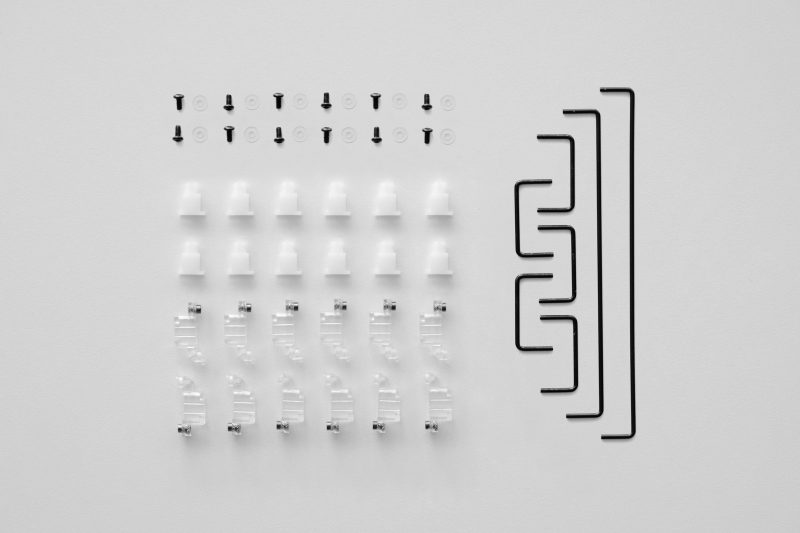 AEBoards Staebies Round 2 Clear PC Housing at KeebsForAll