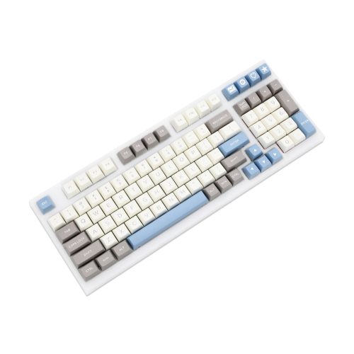 WM OSA Profile Elegant Grey PBT doubleshot keycap for mx stem keyboard all in One 60 jpg