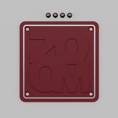 ZoomPadv2 ExtWeight ScarletRed