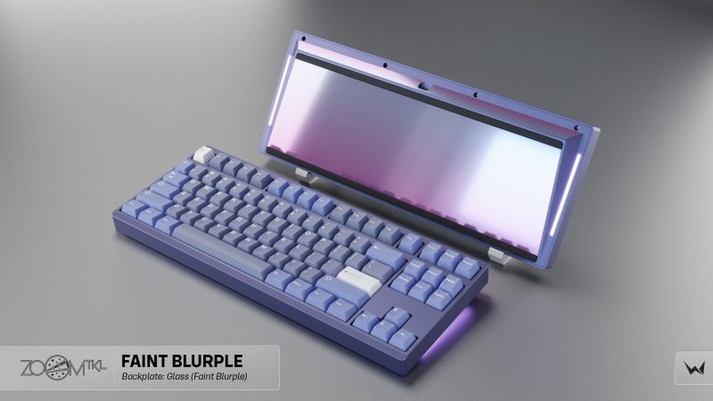 ZoomTKL FaintBlurple Glass FaintBlurple