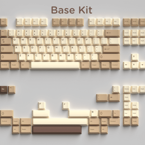 PBT Doggie Keycaps - KeebsForAll