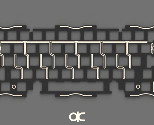 [Pre-Order] QK60 Round 3 Extra Add-Ons by Qwertykeys - KeebsForAll